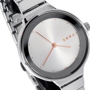 DKNY Astoria Quartz Silver Dial Stainless Steel Ladies Watch NY2694